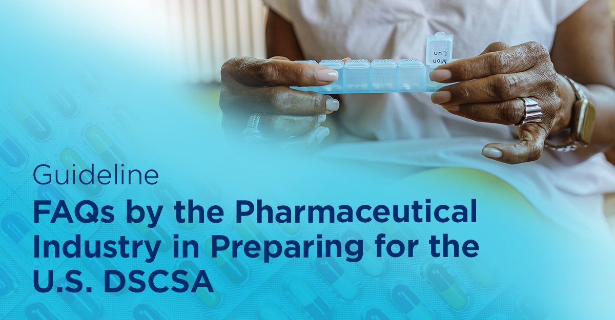 GS1_US's tweet photo. Check out our updated FAQs by the #Pharmaceutical Industry in Preparing for the U.S. #DSCSA which now includes additional clarity on GS1 Company Prefixes and Global Location Numbers (#GLNs). https://t.co/LwKSDmD6Ai https://t.co/wIU281jZLZ