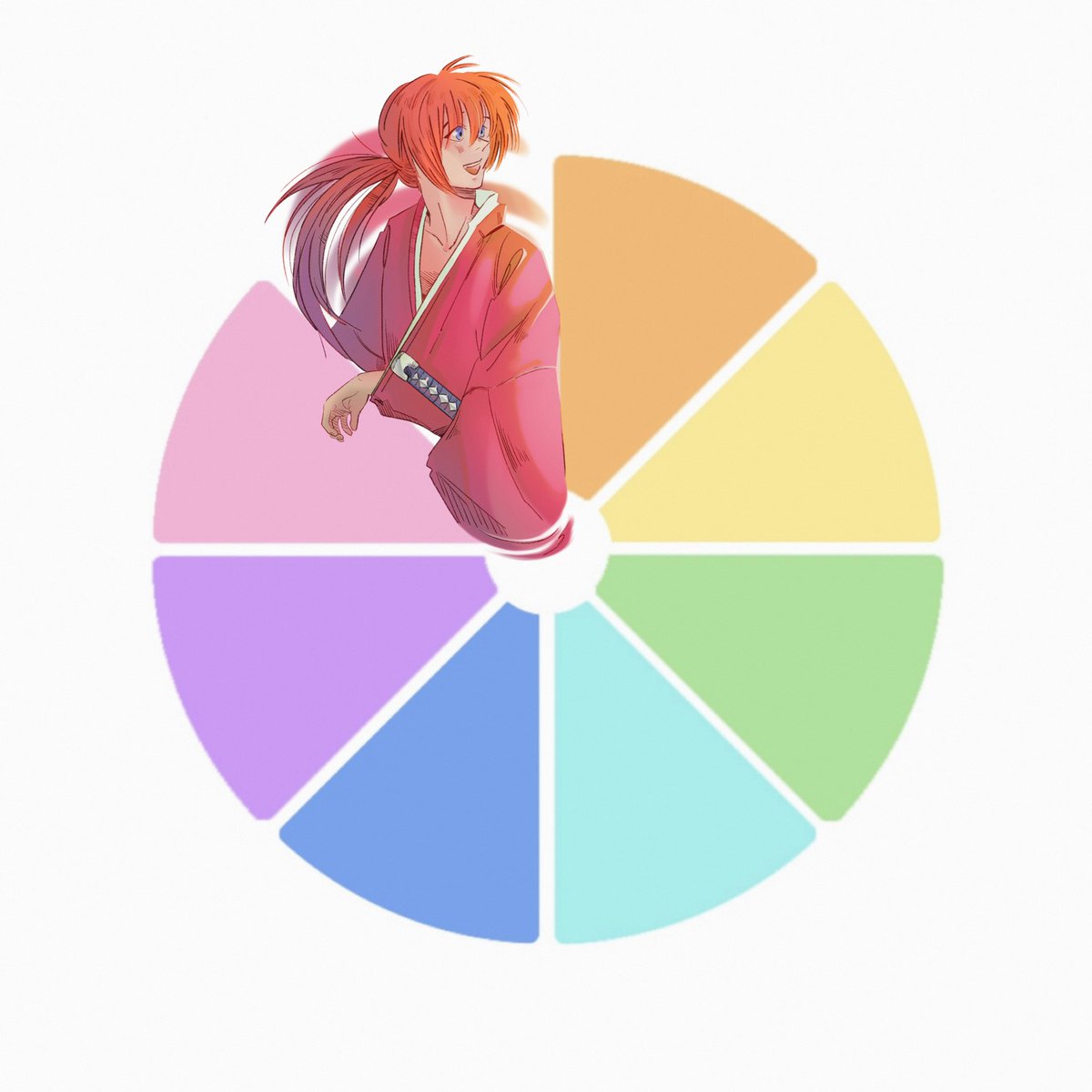 xionkey_13's tweet photo. Primer personaje para el color rojo, Rurouni Kenshin! Un clásico de entre los clásicos https://t.co/sEwWBfEXcF