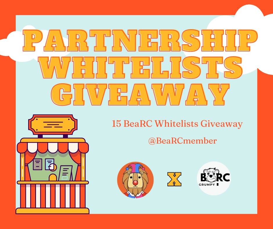 XCarnival_Lab's tweet photo. XCarnival X @BeaRCmember WLs #Giveaway 

💰15 BeaRC WLs
Get early access to the 1st upgradable #OrdinalsNFT  

✅ Enter   https://t.co/9k7SwQgba1
⏰ 48 hrs to win! 

Good luck! 🐻🚀 #BeaRC #Whitelist #Giveaway https://t.co/1Jq9ADl6ft