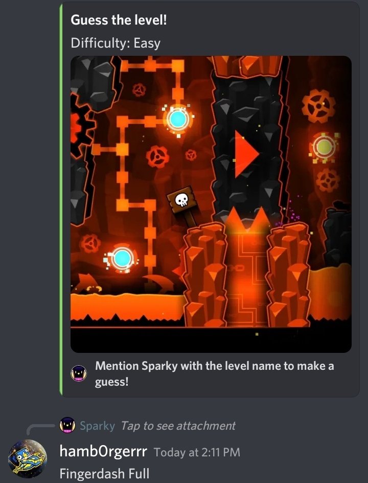 sparky gd bot fails (sparkyfails) / Twitter