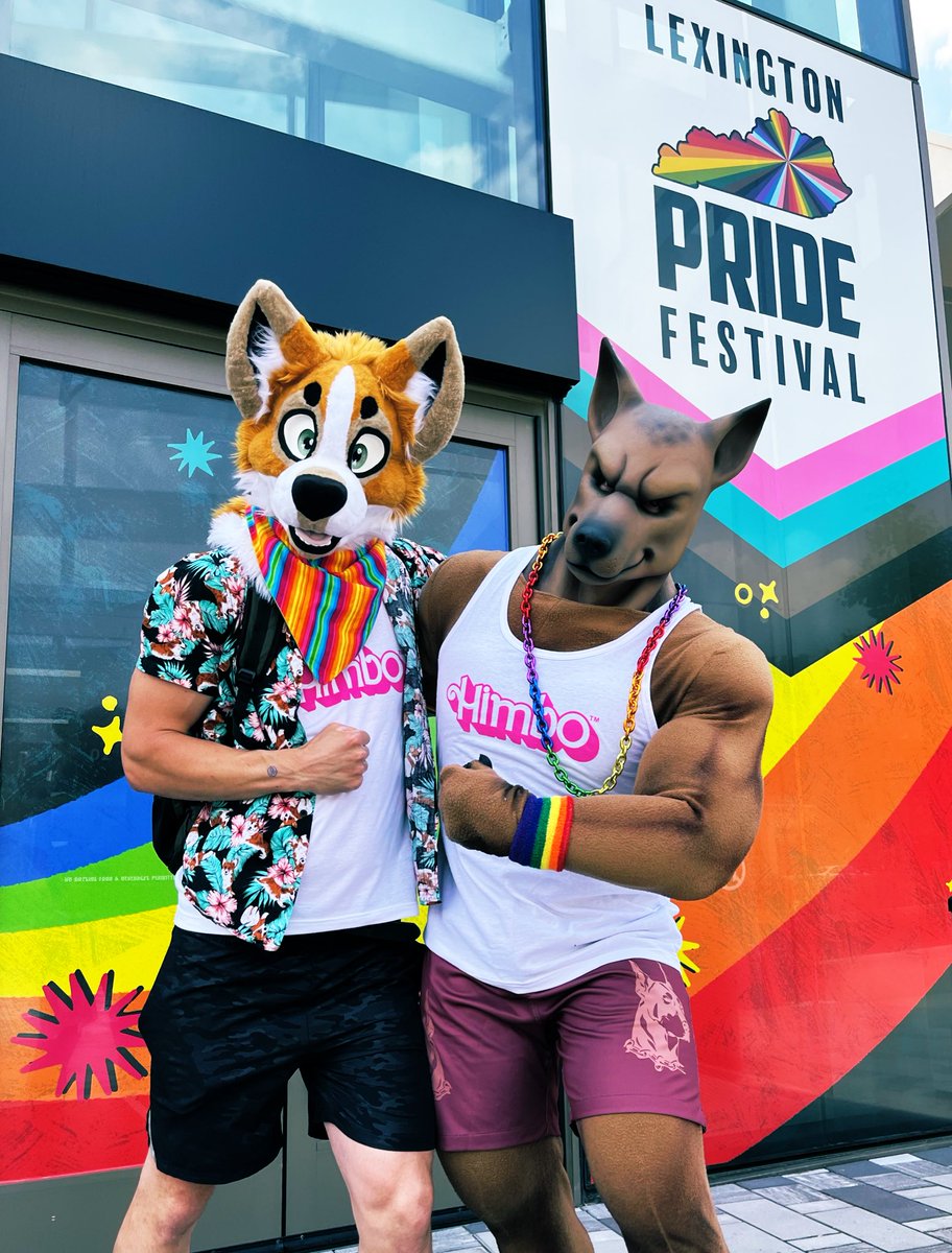 cainenines's tweet photo. #Pride and joy
With @ConynCorgi at #lexpride
#furry #furries #furrycommunity #fursona #fursuit #fursuits #fursuiter #fursuiting #fursuiteveryday #furryfandom #canine #dog #pup #puppy #pupplay #woof #xolo #corgi #himbo #flex #muscles #fitness #kentucky #sundayvibes #SundayFunday https://t.co/9YRsNmiSx8