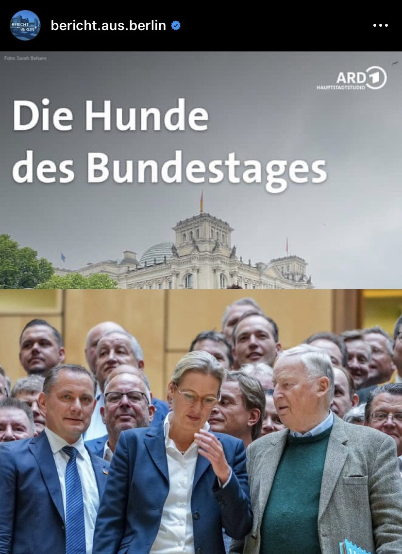 Peinlicher Redaktionsfehler beim Bericht aus Berlin - hab es korrigiert.
