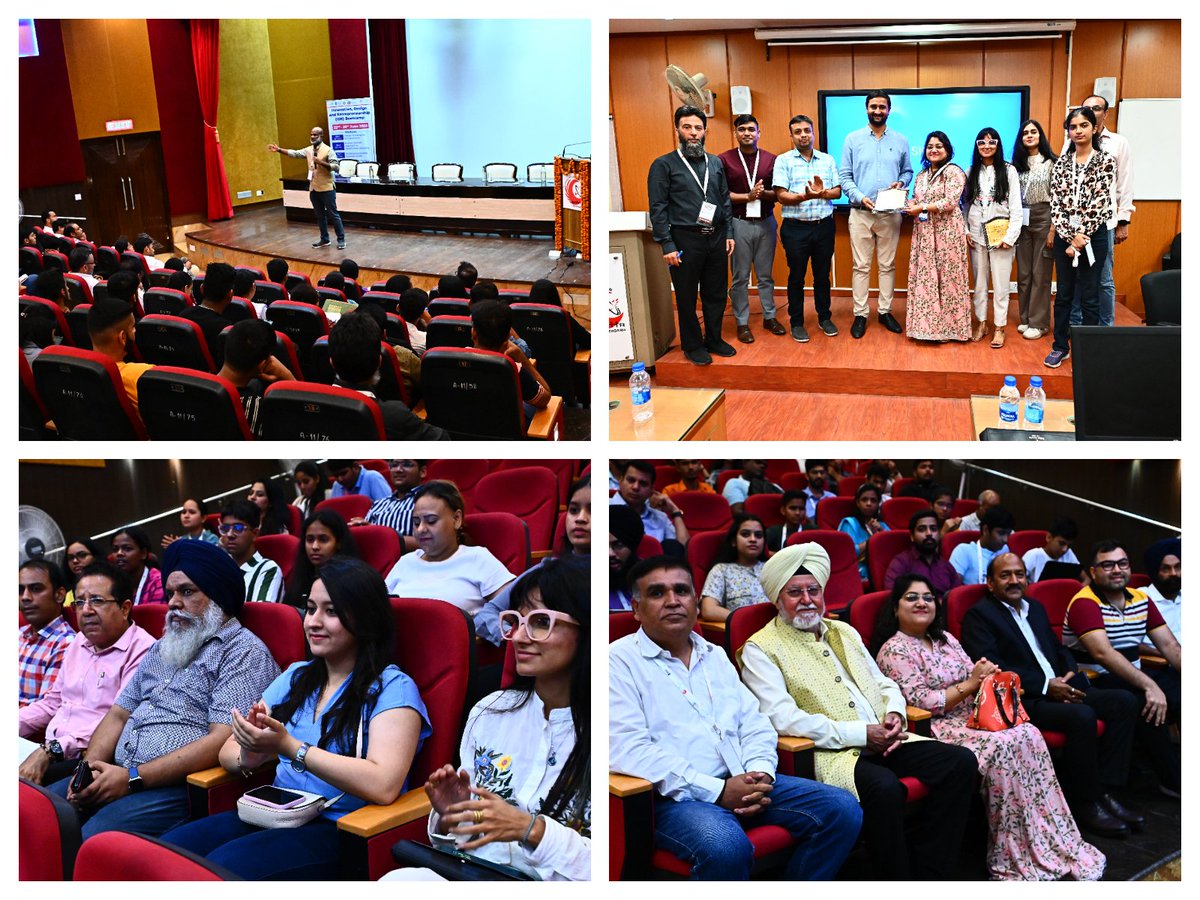 NITTTR_CHD's tweet photo. Fueling Innovation on Day 4 of #aictebootcamp23 by empowering Student Start-ups Globally through Grants, Funding, and Impactful Pitch Presentations by participants #idebootcamp23 @PMOIndia @EduMinOfIndia @mhrd_innovation @narendramodi @dpradhanbjp @abhayjere https://t.co/GIjpLfw0As