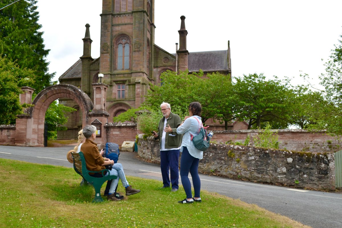 CateranEco's tweet photo. Fabulous poetry walk thru Auld Alyth with @JimCMackintosh yesterday as part of our Travel For All Our Tomorrows programme with a serendipitous turn by @aliasmacalias too! Poems by #violetjacob #hughmiller #jamesyounggeddes as well as very own Makar! https://t.co/iimMGbBtDe