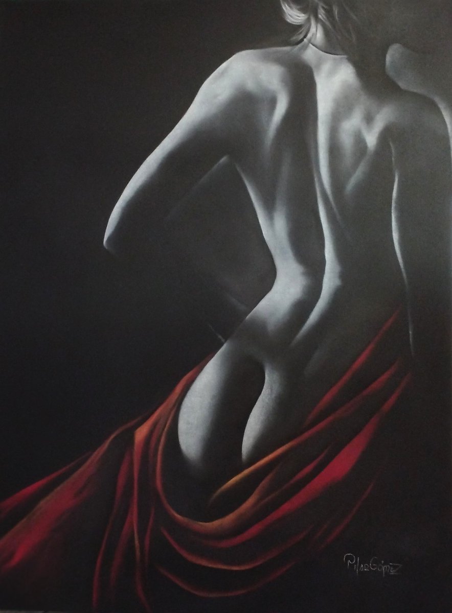 pgomezarte's tweet photo. Regresando a mis inicios del año 86. Que buena exploración.
Pastel difuminado sobre lienzo
#dibujo #pastel #nude #famme #Femenino https://t.co/usevRy354G