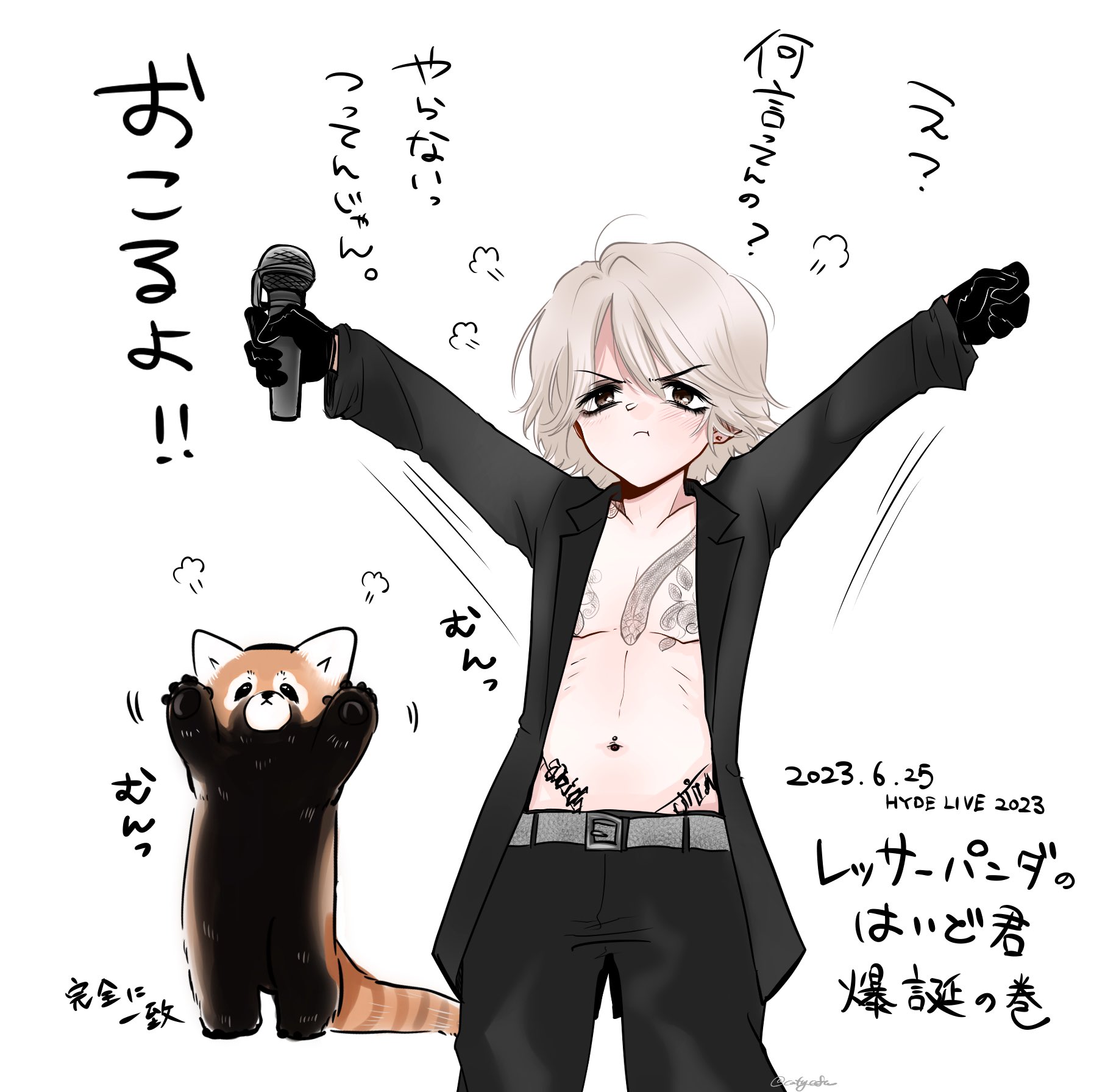 HYDE LIVE CHIPS カード シークレット レッサーパンダ HYDE LIVE CHIPS カード シークレット レッサーパンダ - メルカリ