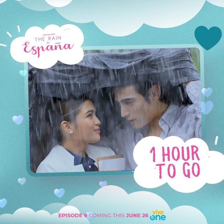 1 HOUR TO GO! Uulan nanaman ng kilig from our #LuKal!! 🥰

'The Rain in España' Episode 8 now streaming on Viva One! 👉 vivamax.page.link/TheRainInEspana

#TRIELuna #TRIEep8 #TheRaininEspaña #VivaOne