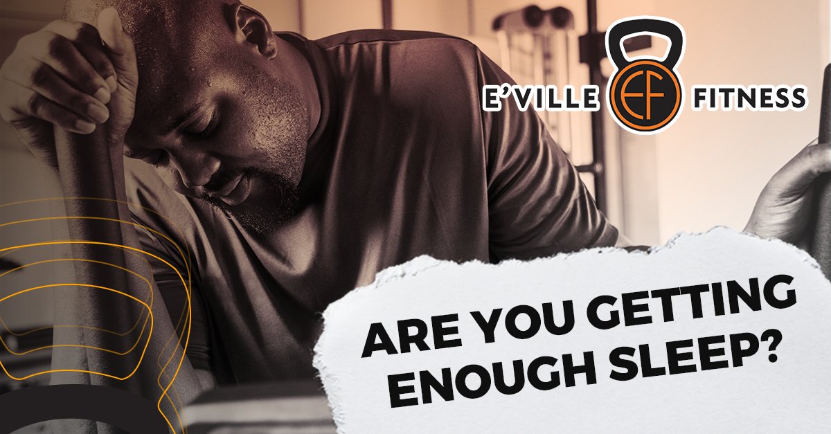 Are you getting enough sleep? Getting adequate rest is crucial for recovery and overall health. Aim for at least 7-8 hours of sleep each night to help your body repair and recharge. 

#sleephealth #recovery #EvilleFitnessTips