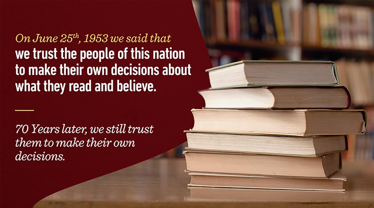 Ecco (@eccobooks) on Twitter photo Join us and millions of Americans in uniting against book bans and pledging support for the freedom to read by visiting UniteAgainstBookBans.org or publishers.org/freedomtoread
<a href="/AmericanPublish/">Association of American Publishers</a> @ALAlibrary #UniteAgainstBookBans #FreedomToPublish #FreedomToRead Join us and millions of Americans in uniting against book bans and pledging support for the freedom to read by visiting UniteAgainstBookBans.org or publishers.org/freedomtoread
<a href="/AmericanPublish/">Association of American Publishers</a> @ALAlibrary #UniteAgainstBookBans #FreedomToPublish #FreedomToRead