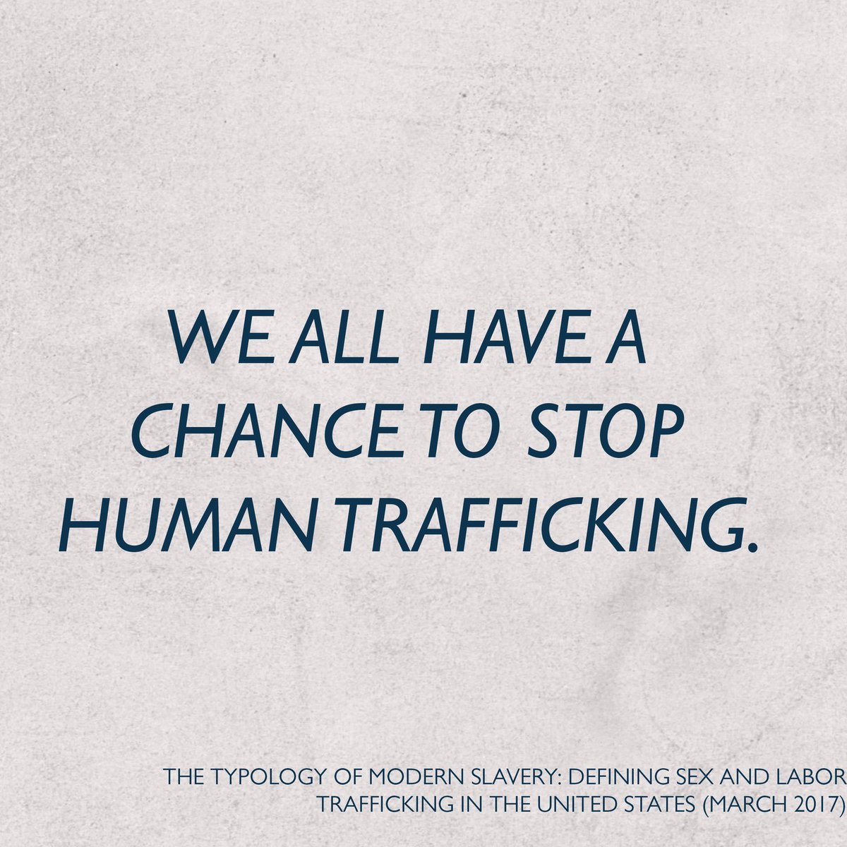 While this is not a comprehensive list of all the different ways people can be exploited, these are some of the largest industries where #HumanTrafficking occurs. Learn more from 'Polaris Typology of Modern Slavery' report