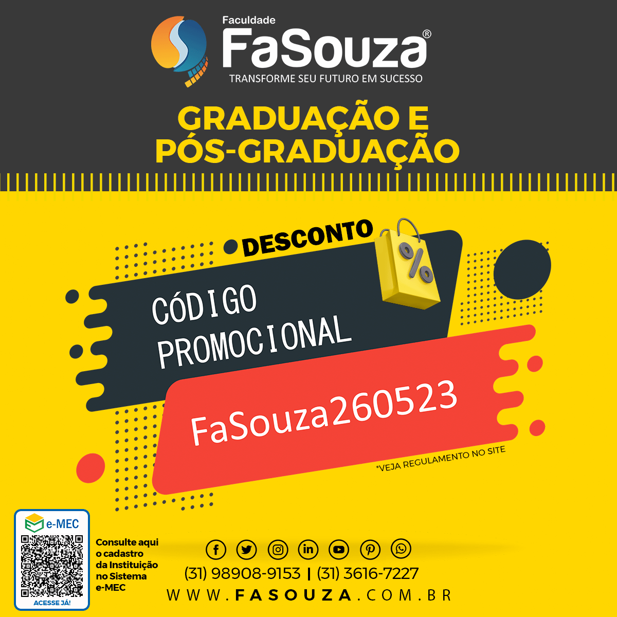 Transforme seu futuro em sucesso!!!

(31) 98908-9153 | (31) 3616-7227

#posgraduacao #pósgraduação #posgraduação #posgraduaçao #pósgraduacao #posgraduacaoead #pósgraduaçãoead #posgraduaçãoead #pósgraduaçao