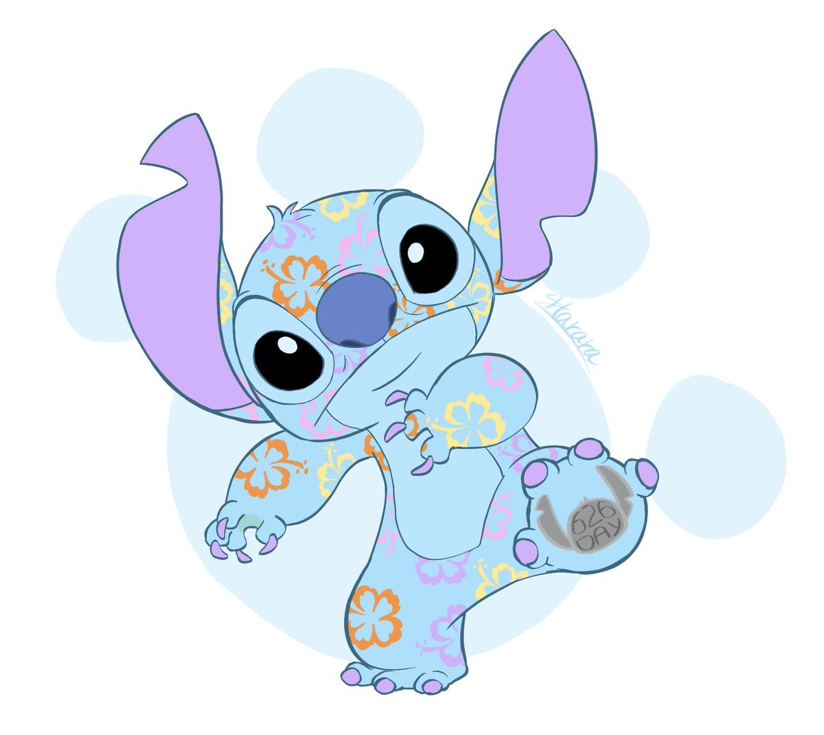 harara_disney's tweet image. 今日は試作品626号スティッチの日！
いたずらっ子なスティッチが大好きだよー！♡
 #happy626day
#スティッチの日