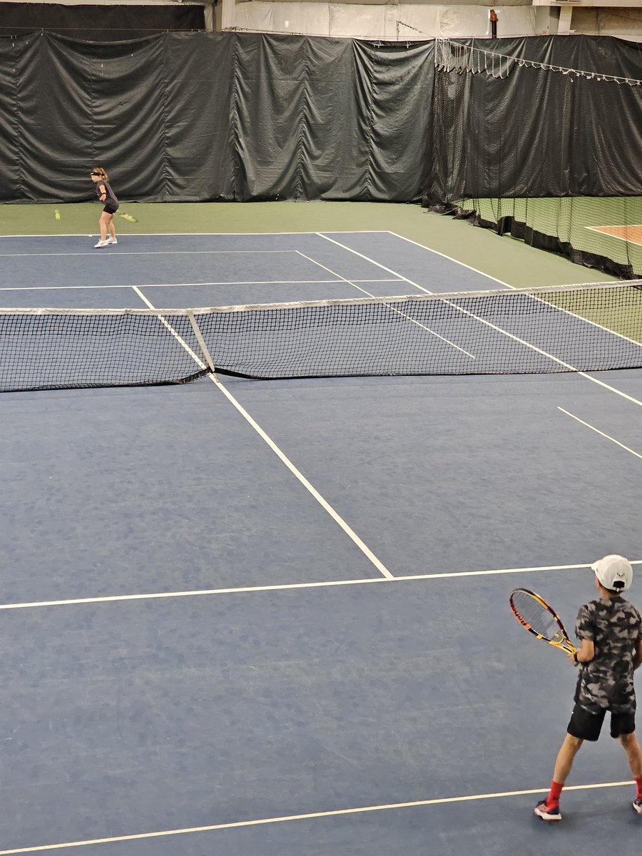 Hunter playing this morning at cedar springs.. girls out in full force.. bo and mila playing too

Girls power from GSM