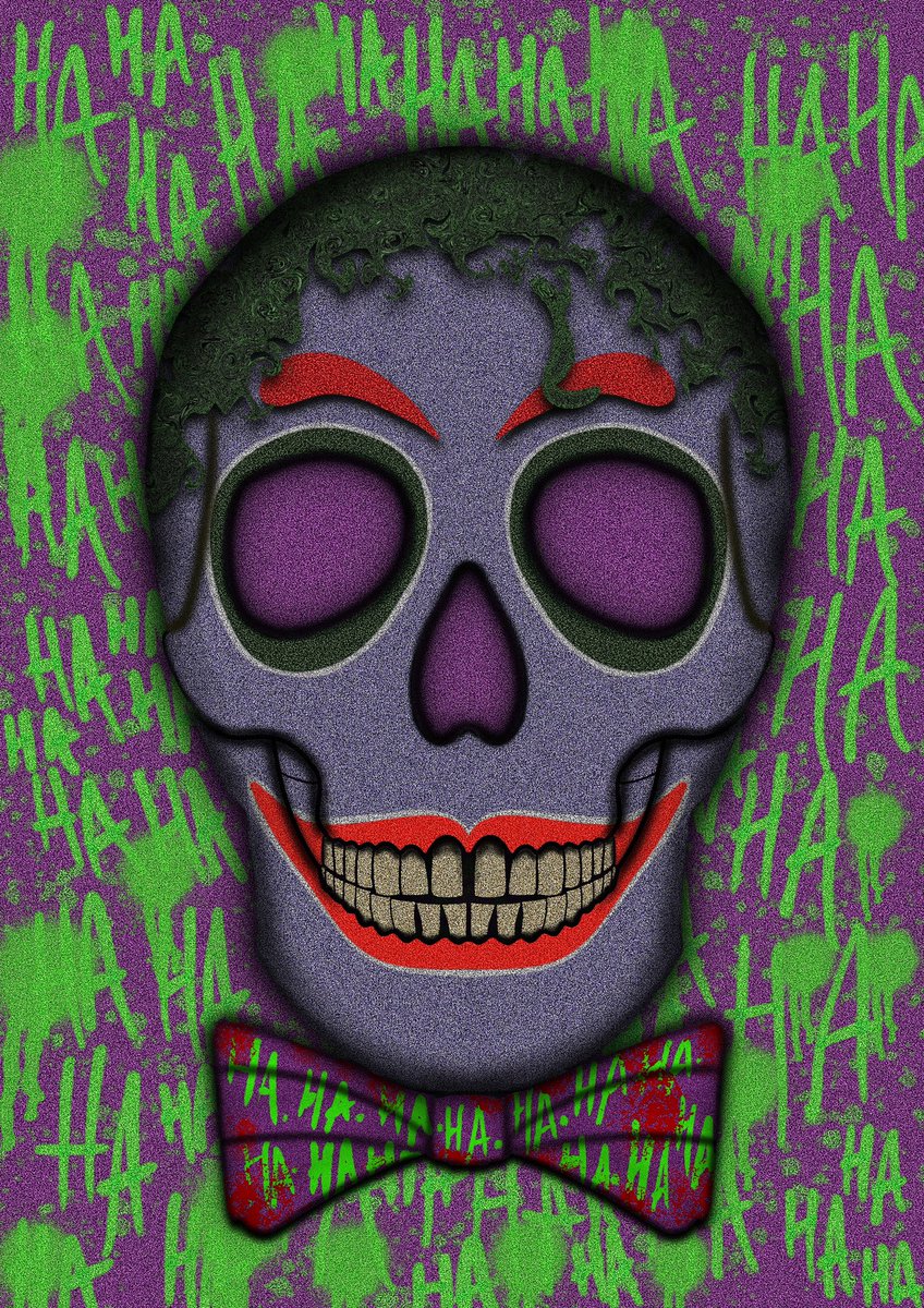 YA_E67's tweet image. Joker!!🤡
Batman!!🦇
Designed with @Procreate 
#procreate 
#procreatepowerup 
#procreatedrawing 
 #procreatetattoo 
#procreateapp 
#art 
#artoftheday 
#digitalart 
#digitalartist 
#digitalartwork 
#joker 
#هنر 
#طراحی 
#گرافیک 
#پروکریت