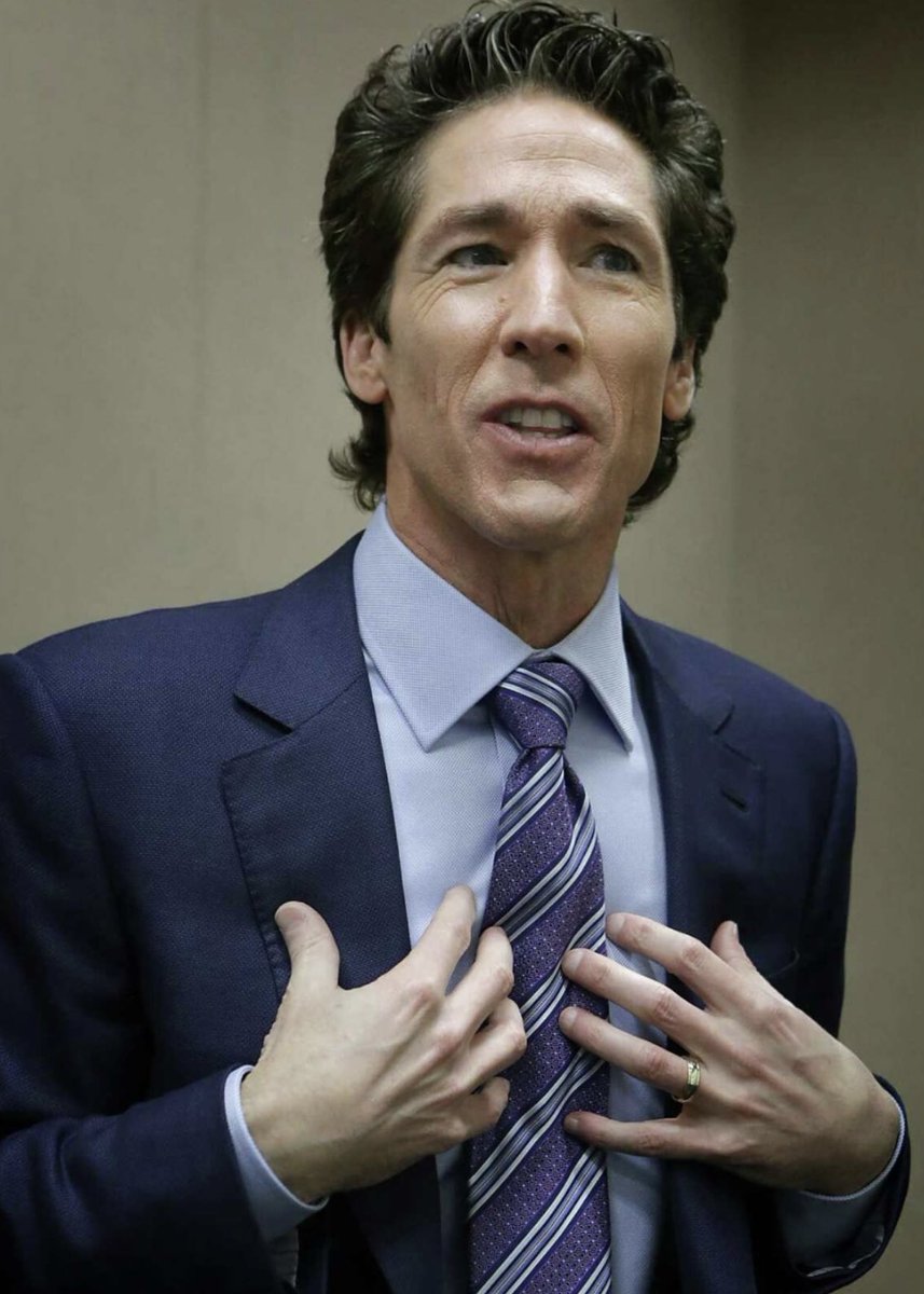 Conman Joel Osteen’s net worth is 100 million dollars! His mega church should be taxed! 
Do you agree or disagree? 🖐️ ❤️