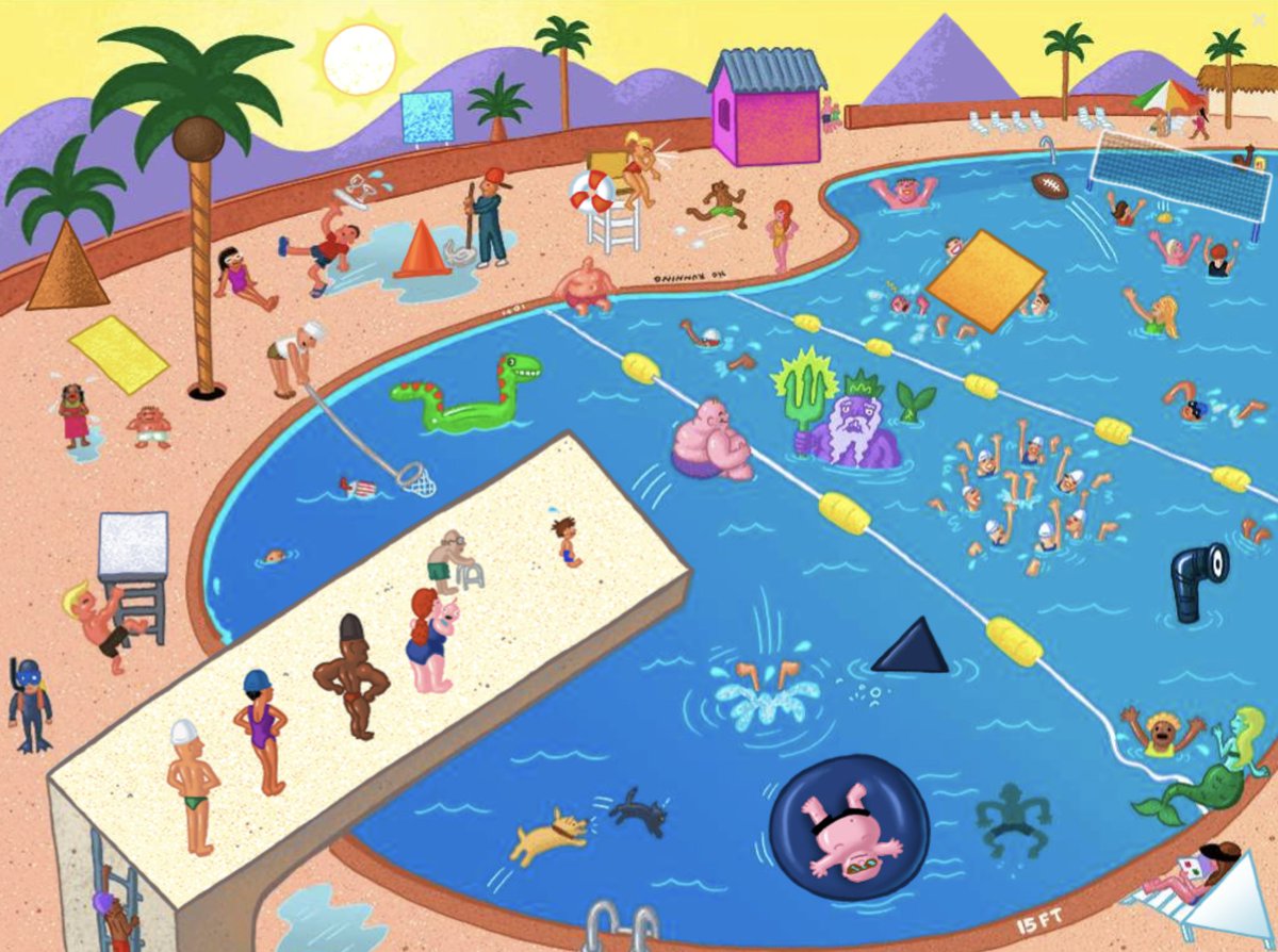 on Twitter "Help Roly pick out shapes in the swimming