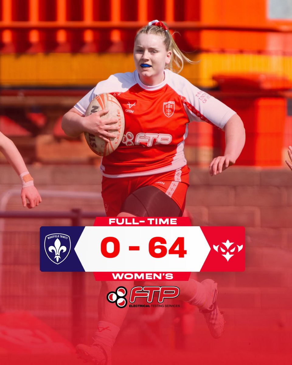 A big win in West Yorkshire for our Women! 💪☀️

Powered by @FTP_Electrical 🔋

#UpTheRobins 🔴⚪️