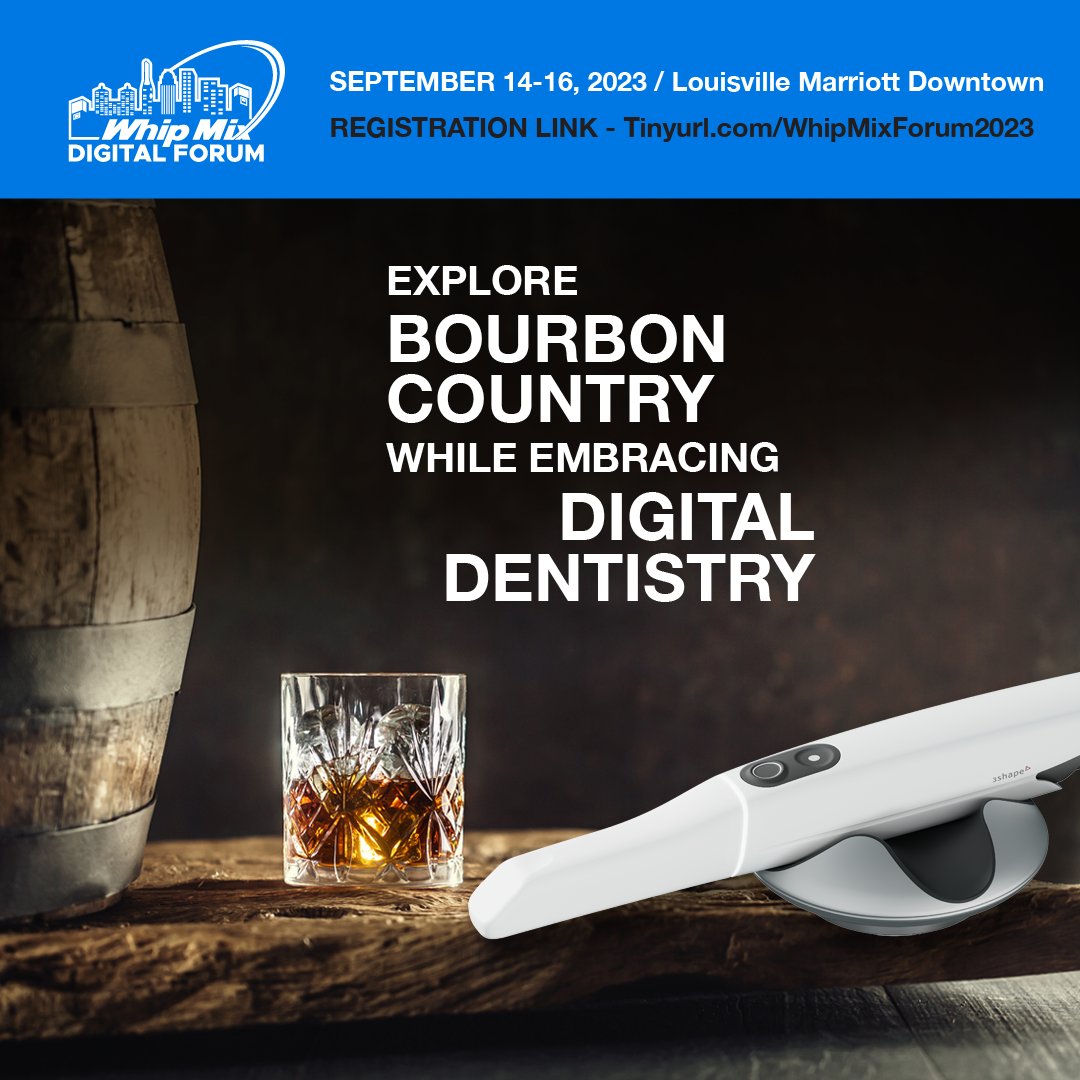 Explore Bourbon Country, Discover Digital Dentistry! Don't miss out! Register for this remarkable event in Louisville. tinyurl.com/WhipMixForum20… #WhipMixDigitalForum #ContinuingEducation  #ProfessionalGrowth #WhipMix #CEcredit #HandsOnCourse #DigitalDentistry #labtechnicians #cdt