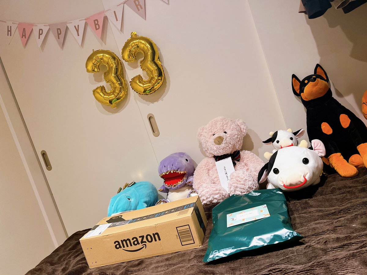 0624Carp's tweet photo. 素敵な誕生日祝いになりました。

こんな歳になっても祝って頂けるのは、本当に嬉しい限り。

本当に感謝です。

最高で忘れられない33歳にするぞ。 https://t.co/NucmmXsWH4