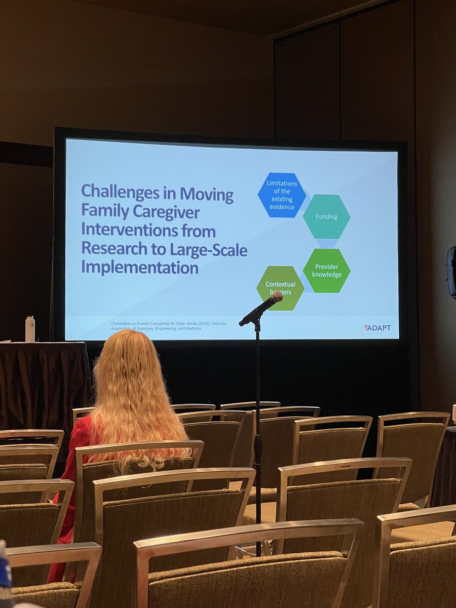 Awesome panel at @AcademyHealth #ARM23 to inform our trial for @PCORI @sharon_inouye on #delirium prevention leadoff by @chvanhoutven