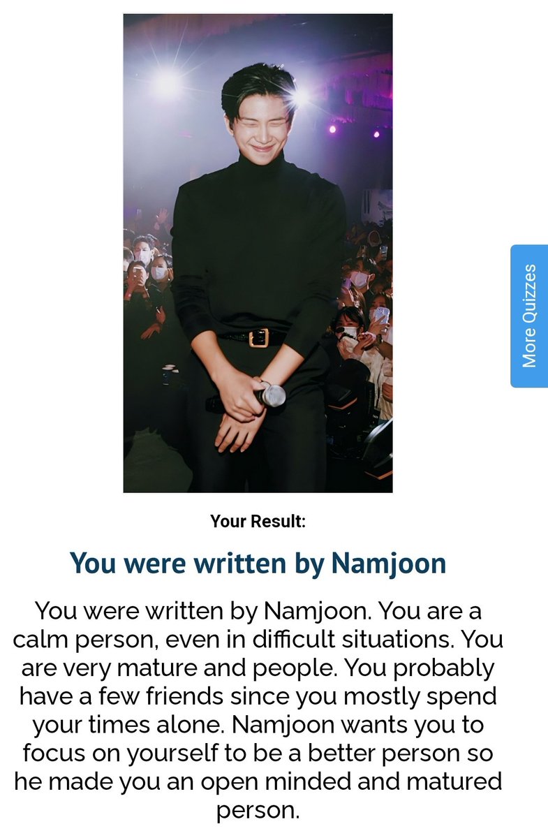 who in the bts wrote you?
I was written by namjoon 😭