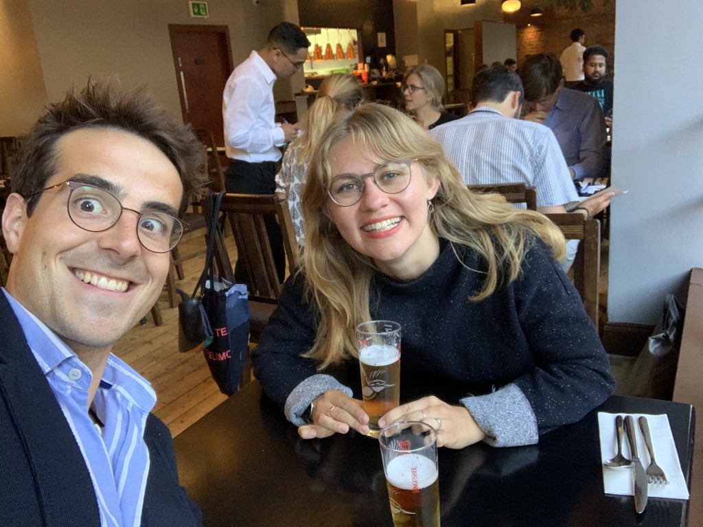 EPSA was great but no discussant‘s comment can hurt as much as the waiter‘s look when you order half a pint for 2 people 😬 … 

#EPSA2023 @europsa @VersteegenLuca 

 #epsaphotocomp23