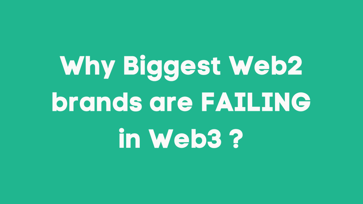 Biggest Web2 brands are FAILING in Web3

Porsche & Liverpool FC couldn't even sell out their projects

Let me tell you why in 5 points :

THREAD 🧵 (unrolls it's important)