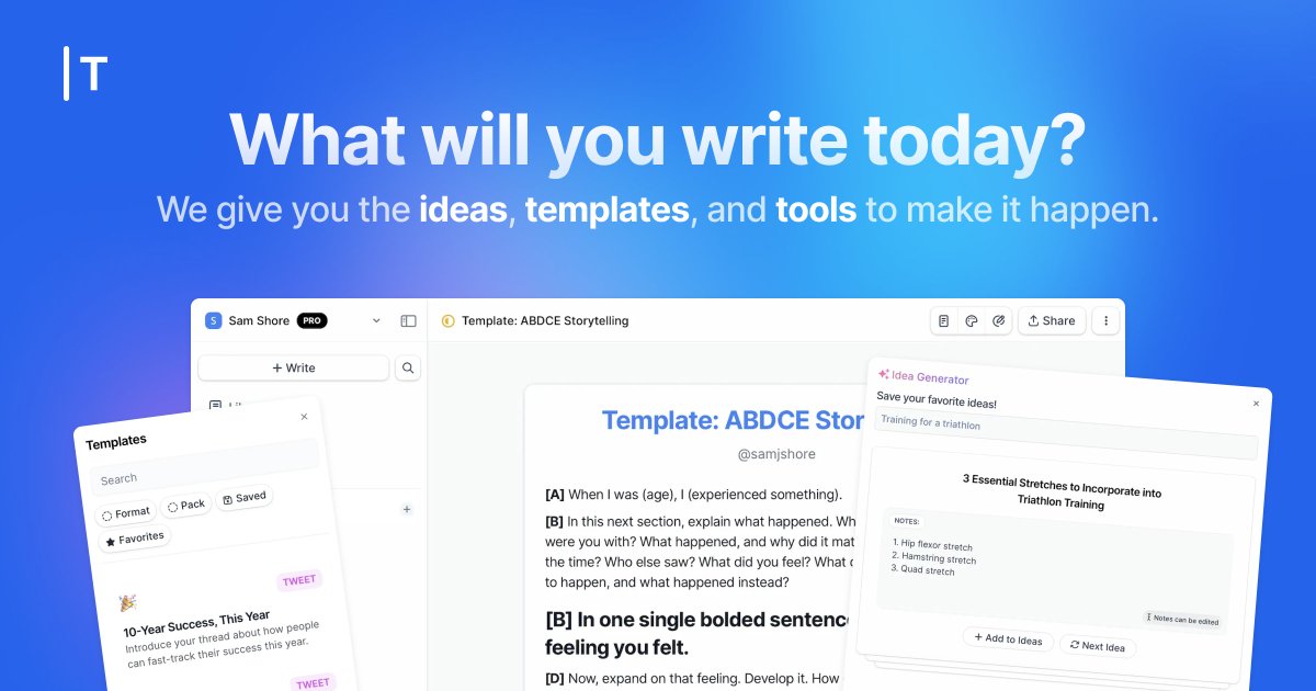 New shipment! Typeshare — What will you write today? by AndersSporring. 

👉  Read it —> x.com/AndersSporring…

#ship30for30