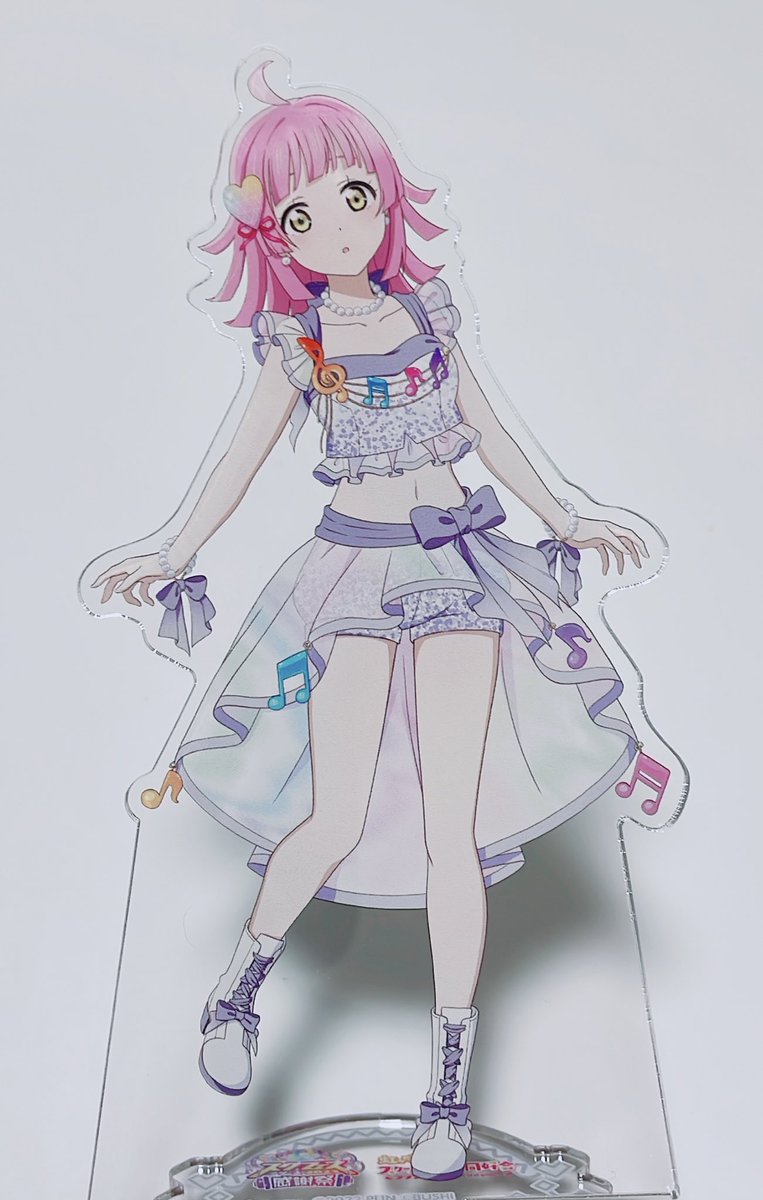 天王寺璃奈 「スクフェス感謝祭というすごい催しで激かわ女子のアクリルスタンドを購入しました」|サンクス仮面😮連載中のイラスト