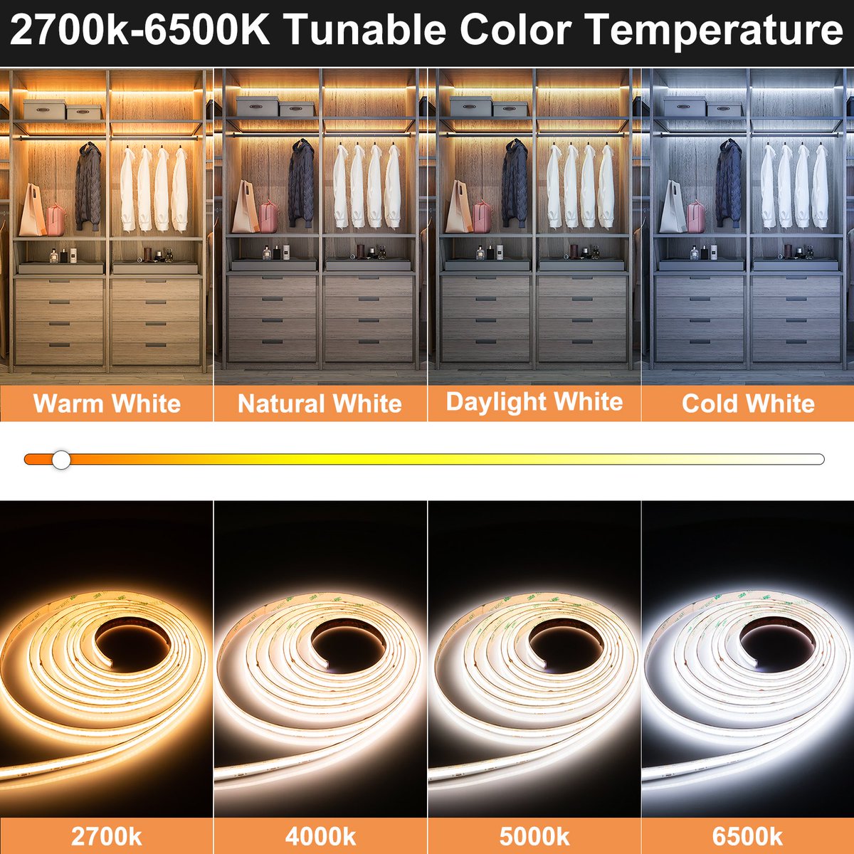 GIDEALED's tweet photo. GIDEALED CCT COB LED Strip 16.4ft Kit
🎁Limited Time Offer: https://t.co/V6b8I3ZvBY https://t.co/nsPDvM0RNr