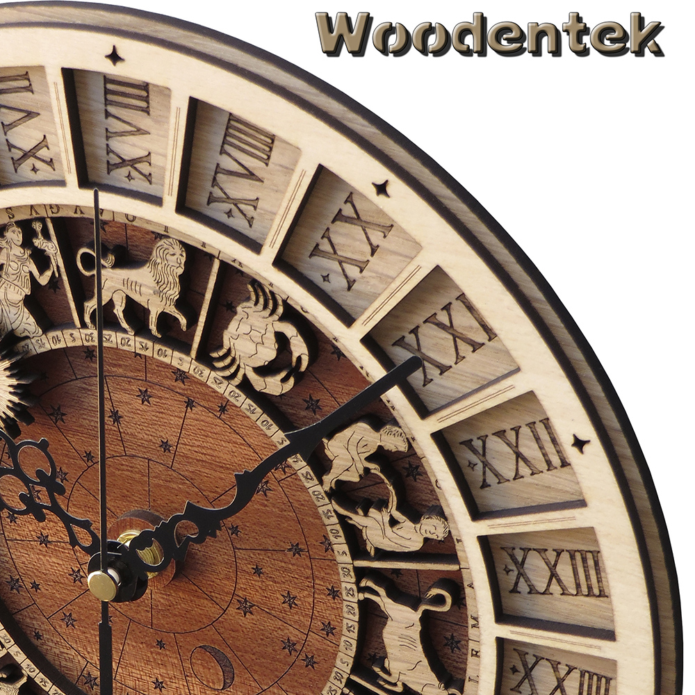 Handmade #Venice #Astronomical wooden clock #Venezia. We created the original clock; don't buy Chinese copies (sometimes they even use our photos to hide their low-quality cheap copy!). #Giftforher #CanalGrande - WorldwideShipping etsy.com/listing/588978…