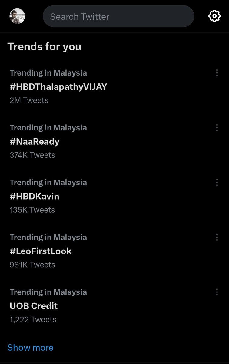 June 22, 2023 - A Memorable Day. Earth-Shattering Trending After A Long Time. #HBDThalapathyVIJAY & #LeoFirstLook 🔥

#LEO #BloodySweet #Thalapathy68 @ActorVijay