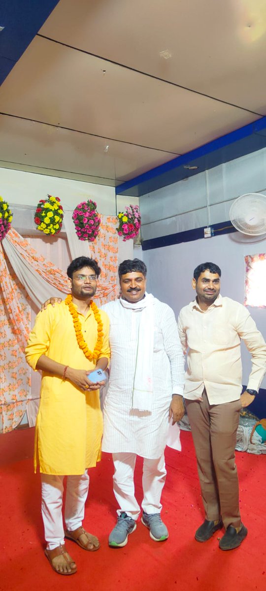 zee_sanjay's tweet photo. Heartly Thank You Rajasthan Minister Tikaram Jully For Coming In My  Ring Ceremony. Your Presense Made My Program Memorable. Thank You For Your Great Wishes.
@TikaRamJullyINC #Ringcermony https://t.co/9SvPAODMsh