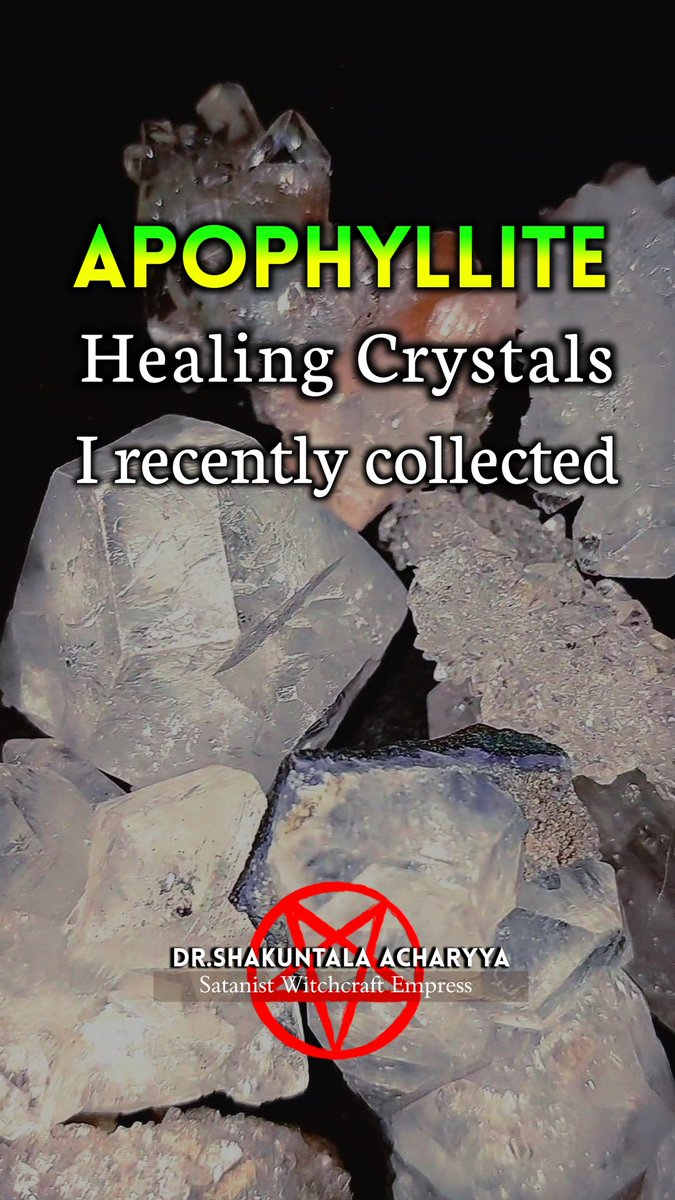Apophyllite crystals I recently collected 💎💎
fb.watch/lo4TsRL7Z7/?mi…

#crystals #rockcrystal #gemstone #witchcraft #healingcrystal #reiki #tarot #RussiaCivilWar #Russia #Wagner #glastonbury2023 #Prigozhin #bbclaurak #LOLFanFest2023D1 #WagnerGroup #MichaelJackson
