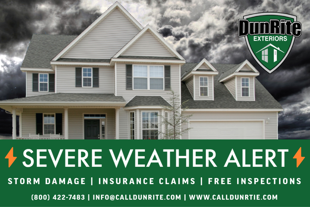 Call_DunRite's tweet photo. โ ๏ธ CAUTION โ ๏ธ
SEVERE WEATHER is expected today โ DunRite Exteriors is here and ready to roll if you need help. Our storm damage team is on standby!
๐ 800.422.7483
๐ https://t.co/kgPvvWEAup
#WindDamageHelp #StormDamageHelp #RoofingAssistance #RoofRepair #HomeSafety https://t.co/TIqu1led73