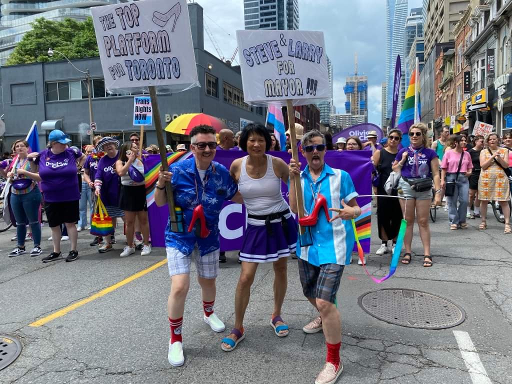 steen starr (@steenstarr) on Twitter photo happy PRIDE!! June 26, vote for Toronto's BEST PLATFORM!! Vote <a href="/oliviachow/">Olivia Chow</a> #Toronto #TorontoMayor happy PRIDE!! June 26, vote for Toronto's BEST PLATFORM!! Vote <a href="/oliviachow/">Olivia Chow</a> #Toronto #TorontoMayor