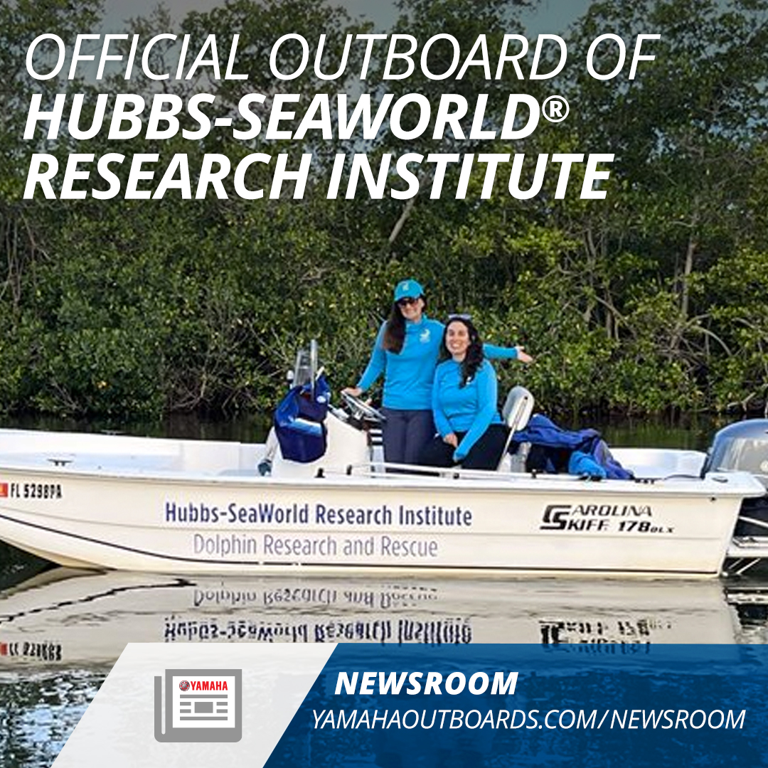 Yamaha becomes the new official outboard of <a href="/HubbsResearch/">Hubbs-SeaWorld Research Institute</a>  
(HSWRI) as the renowned research organization forms a new relationship with <a href="/YamahaRW/">Yamaha Rightwaters</a>. Through the 2-year agreement, HSWRI will power its research boat with an F70 Yamaha outboard. Read More at bit.ly/3NHE6k6