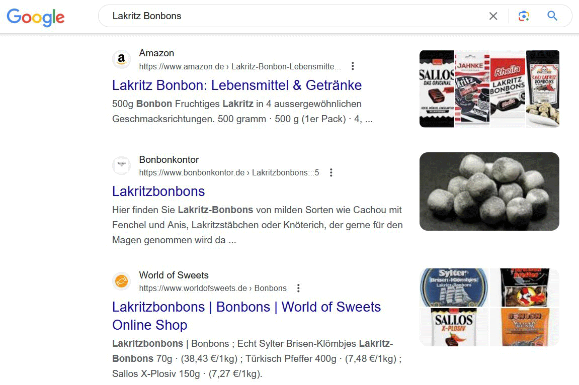 rustybrick's tweet photo. Google testing larger product images in the search result snippets https://t.co/Umd2iEbmKJ https://t.co/frGDrIMYLR