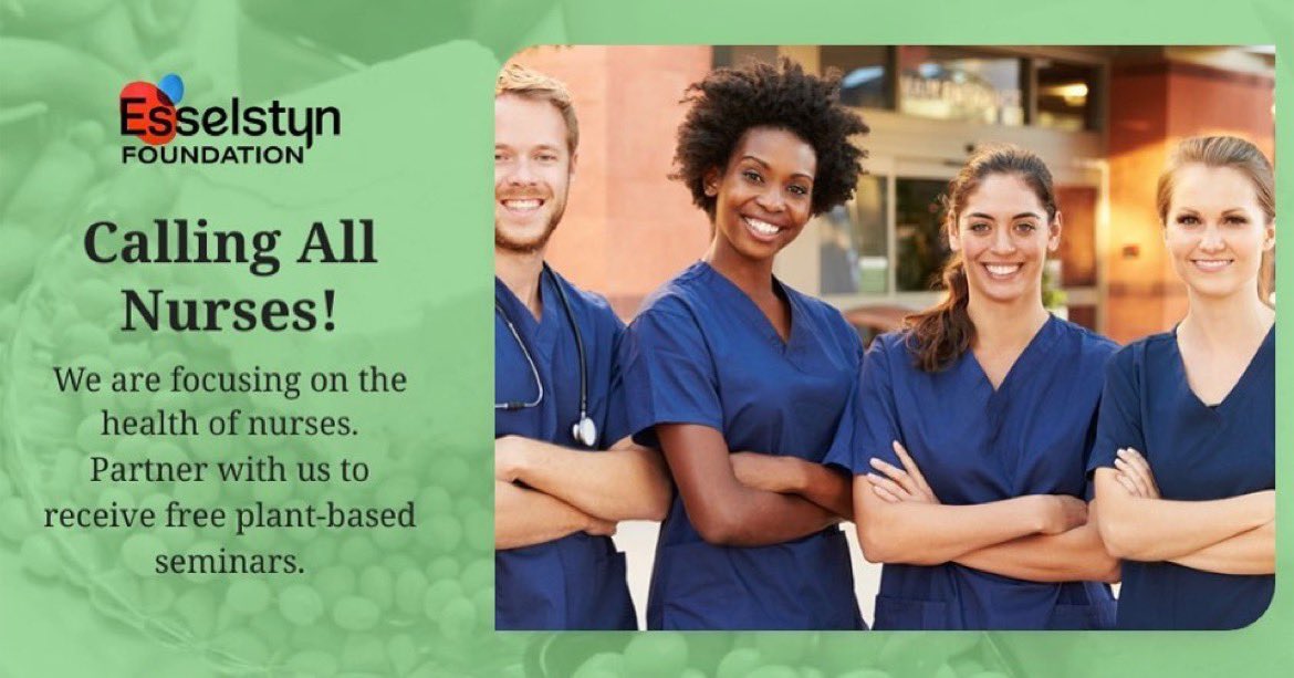 𝘾𝙖𝙡𝙡𝙞𝙣𝙜 𝙖𝙡𝙡 𝙣𝙪𝙧𝙨𝙚𝙨: 𝙃𝙚𝙧𝙚 𝙞𝙨 𝙩𝙝𝙚 𝙡𝙞𝙣𝙠 𝙩𝙤 𝙩𝙝𝙞𝙨 𝙬𝙤𝙣𝙙𝙚𝙧𝙛𝙪𝙡 𝙥𝙧𝙤𝙜𝙧𝙖𝙢 𝙛𝙧𝙤𝙢 𝙩𝙝𝙚 <a href="/EsselstynF/">esselstyn_foundation</a> : 

mailchi.mp/aa49ddfb22c9/n…