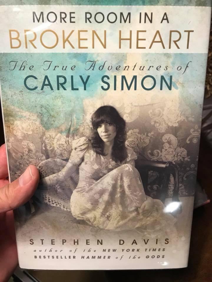 A Birthday and a Book. 

Happy Birthday, Carly Simon. 