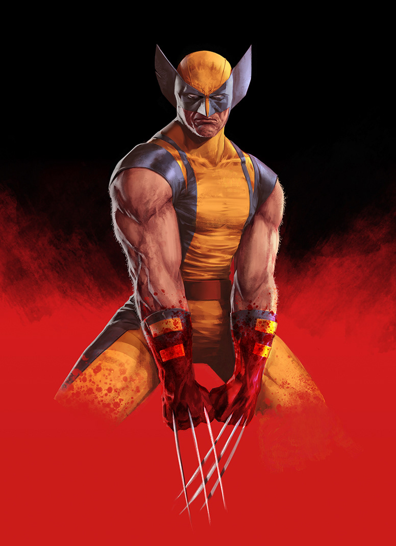 \|/ by Tom Velsz #Wolverine...enjoy your #SuperSunday buds 
@WolverSteve