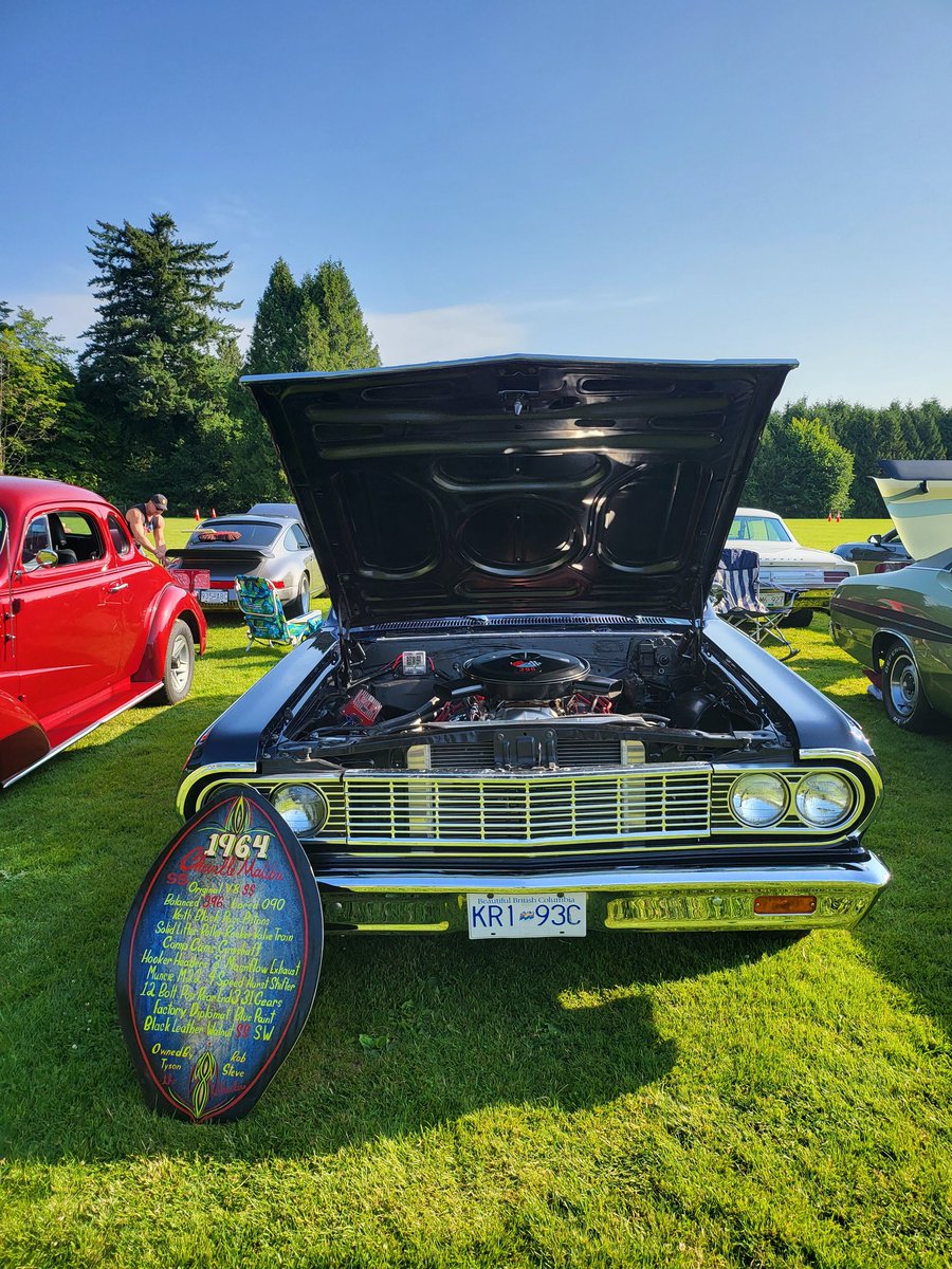 Beautiful day at the Stay Gold Car Show in Langley.

#64Chevelle #MalibuSS #BuiltNotBought