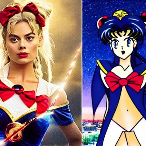 Live-action Sailor Moon starring Margot Robbie マーゴット・ロビー主演実写版セーラームーン 厳しい