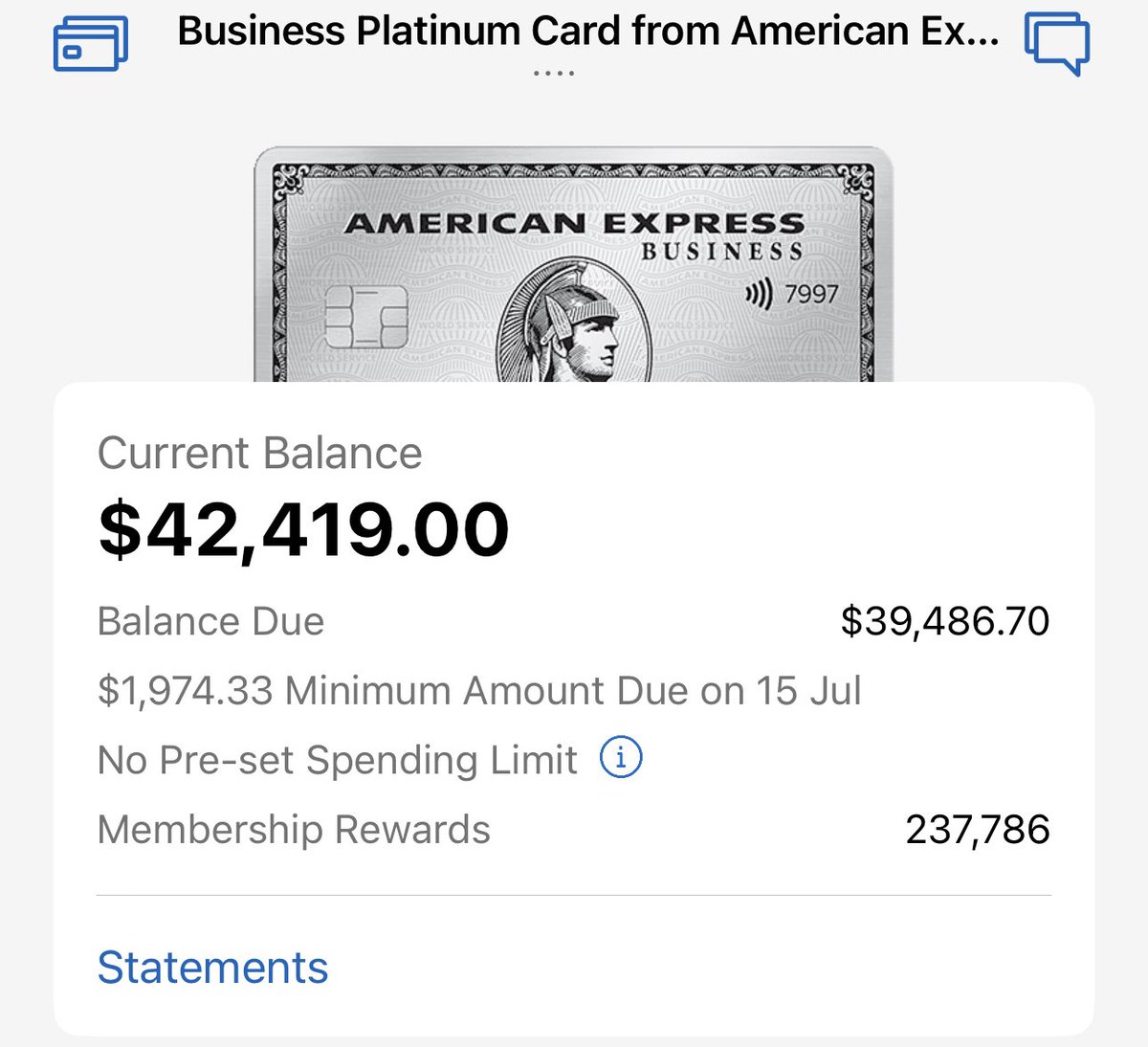 40k on my AMEX this month in inventory spend ♻️