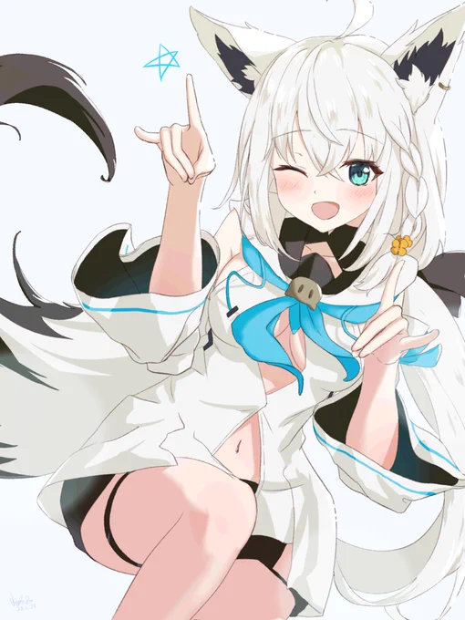 こんこんきーつね! #絵フブキ