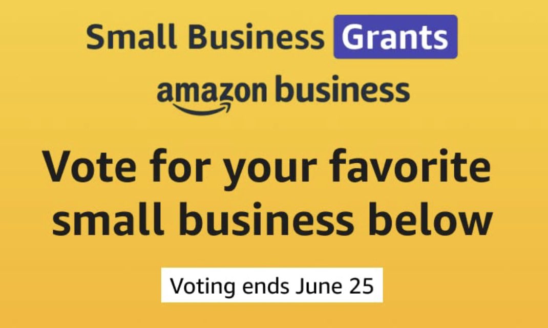 Hi friends,

Exciting news! Our business, ENZAK.com, is a nominee for the Amazon Small Business Grant! We'd really appreciate your support. If you have an Amazon business account, could you please vote for us?

Here's the link: amazon.com/smallbusinessg…

Thank you for