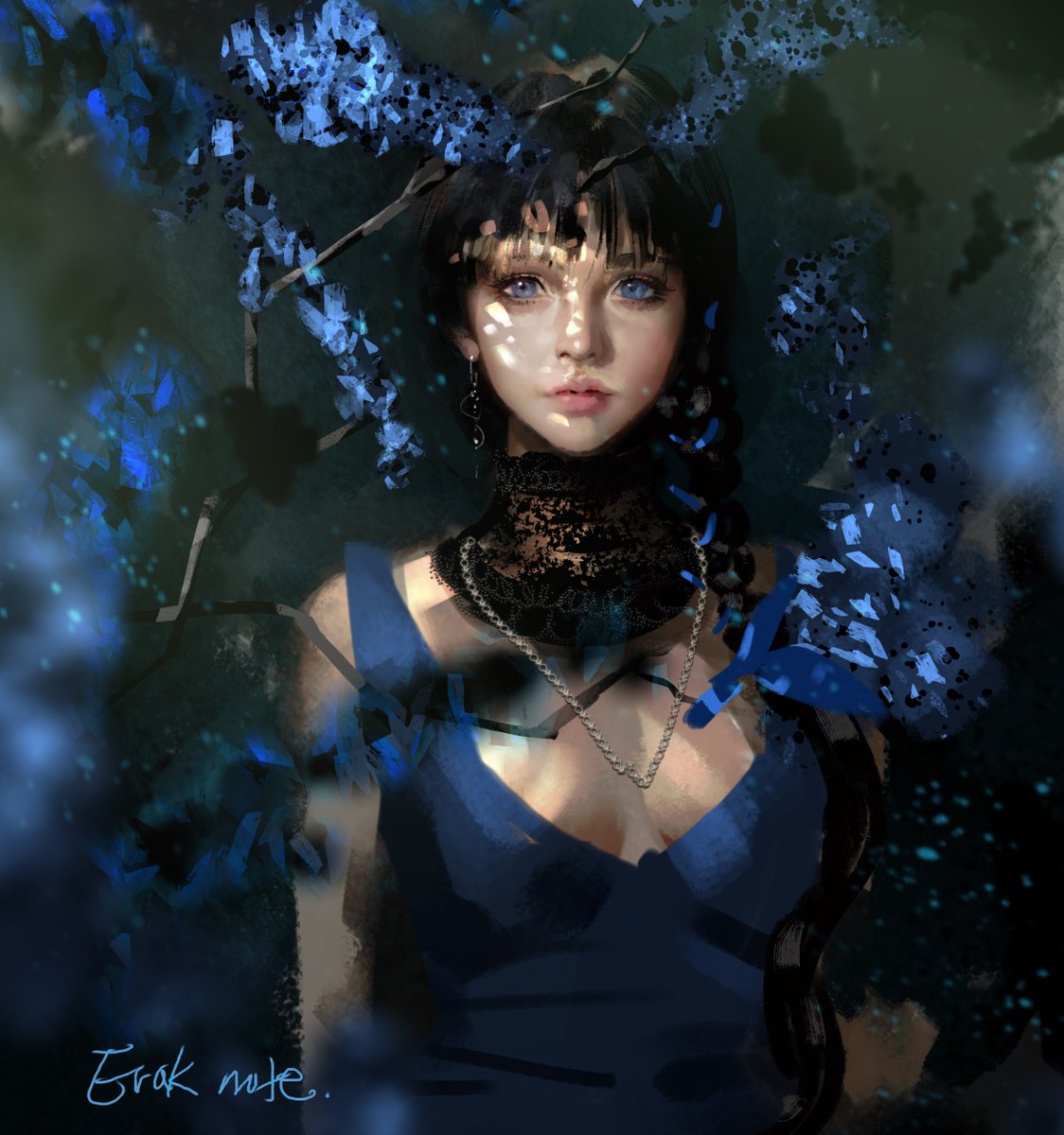 Erak_Note's tweet image. 수업시연작.
Demonstration work during academy class.
(about 1 hour)