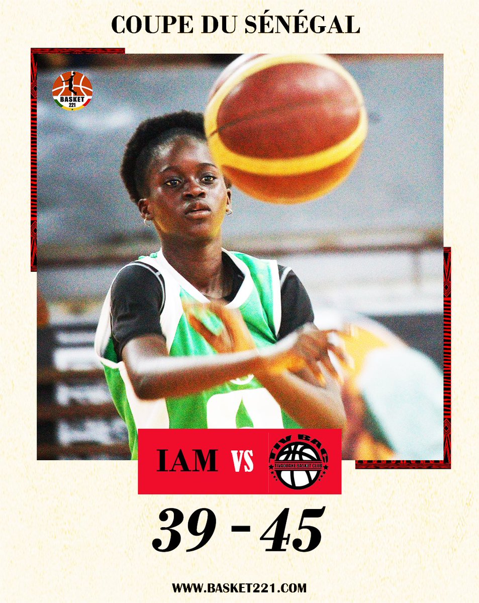 basket_221's tweet photo. #CoupeNationale 🇸🇳
Tivaouane @tiv_bac écarte IAM BC lors des préliminaires ce dimanche matin
#basket221 https://t.co/ETsWs3SN93