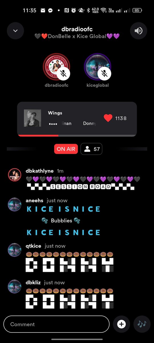 DB_radioOFC's tweet image. Now Playing: "Wings". 🕊️

#DonBelle X #KICE SHCOLLAB 🔥

🎙️: DBRadio OFC
🕘:  8PM-12MN PHT
📻: stationhead.com/dbradioofc

#DonBelle  #KiceGlobal 
#BubbliesxNiceCollab
@DB_radioOFC @KICEglobal