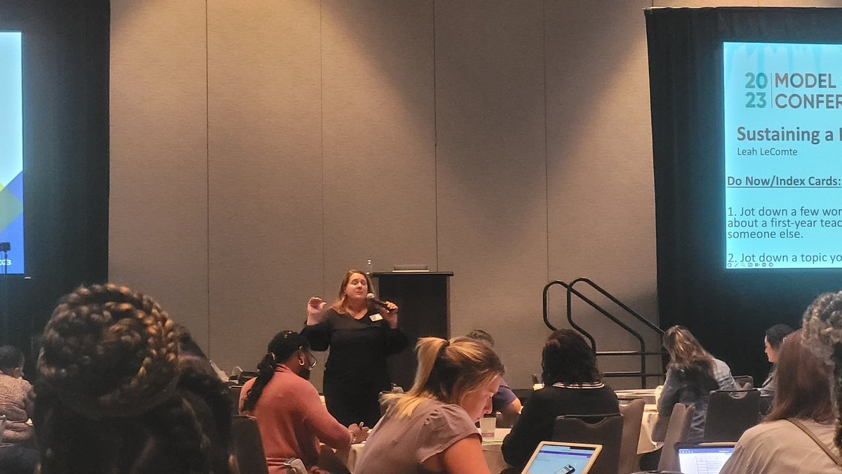 Let the #MSC2023 Journey begin. I'm enjoying the pre-conference session with great educators from <a href="/ApplingSchool/">Appling Middle School</a> and <a href="/RMSCanes/">RMSCanes</a>. 
"Sustaining A High Functioning Classroom"
